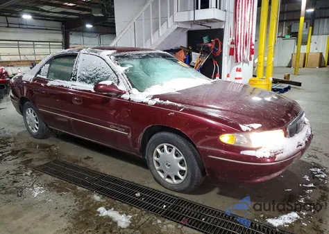 2001 Buick Century Custom из США, поврежденный, VIN 2G4WS52J811254337